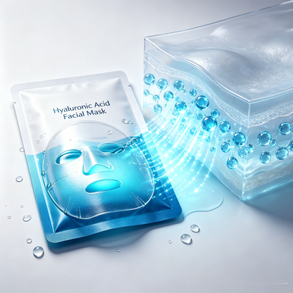 Hyaluronic Acid Sheet Mask | Multi-Molecular HA Daily Skincare Mask