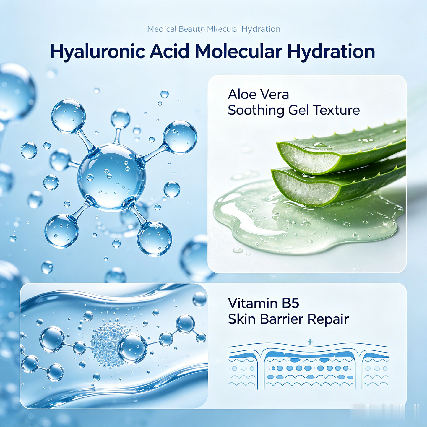 Hyaluronic Acid Sheet Mask | Multi-Molecular HA Daily Skincare Mask