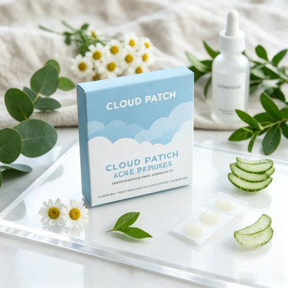 Cloud Patch Acne Patches | Ultra-Thin Hydrocolloid Spot Patches, Invisible Look, Helps Support Clearer-Looking Skin