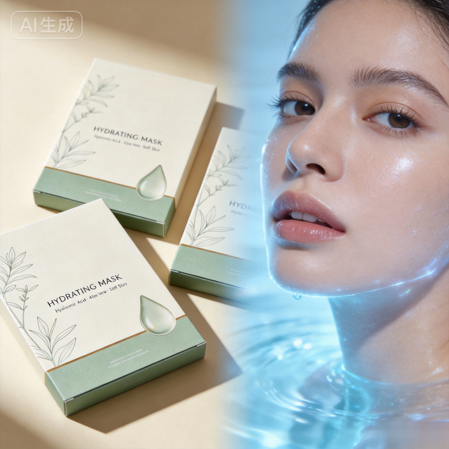Botanical Hydrating Sheet Mask: Soft Green Edition