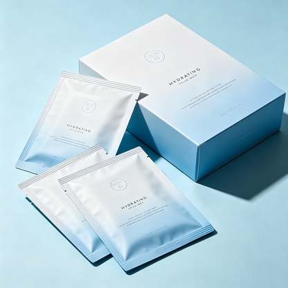 Hydrating Facial Mask Set: Calm Blue Edition